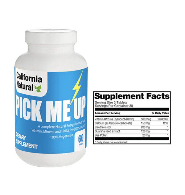 Pick Me Up vitamin and herbal energizer!
