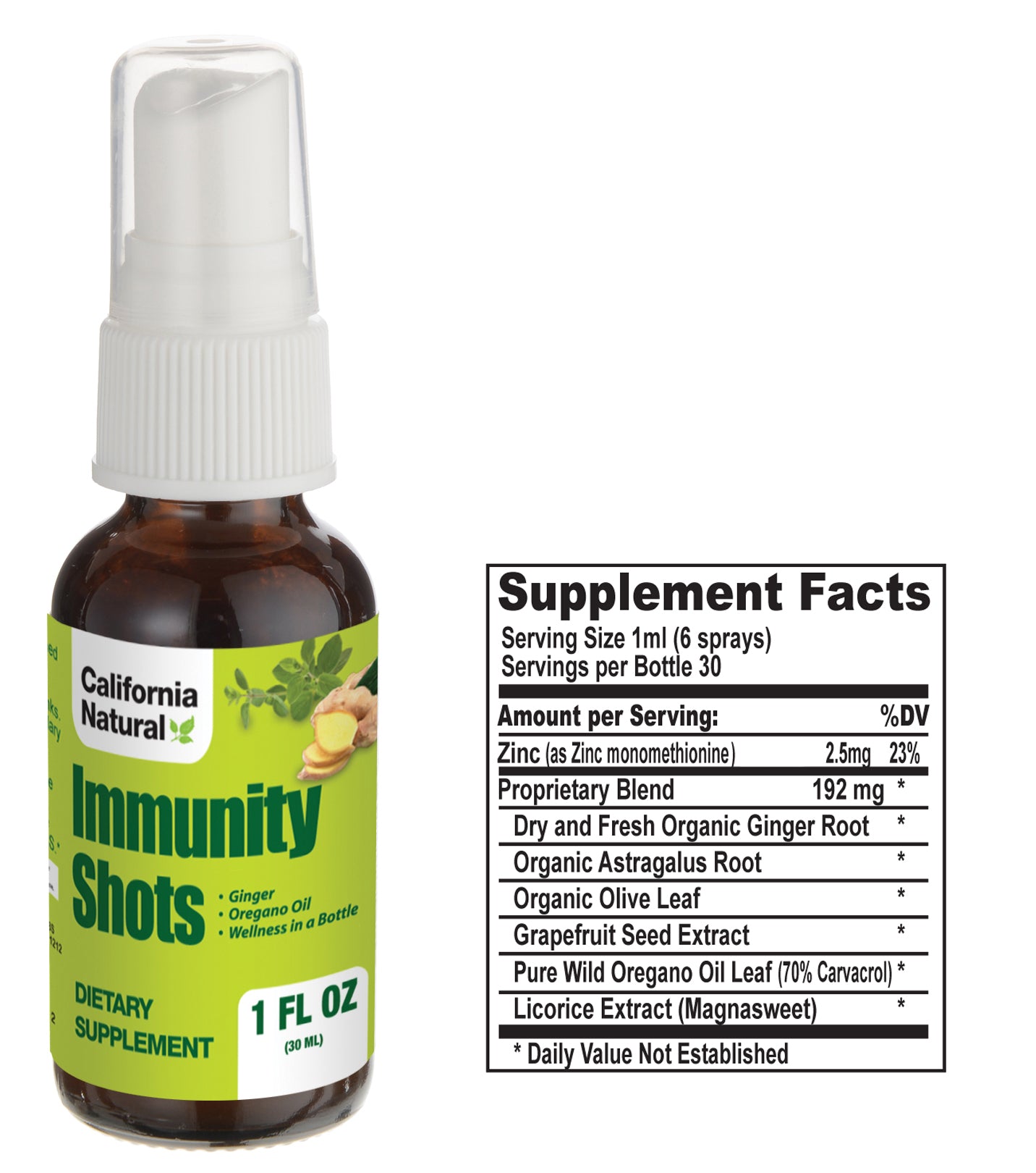 Immunity Shots 1 oz Spray